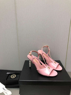 Chanel Women's High Heel Sandals C91602 - 35 - View 7