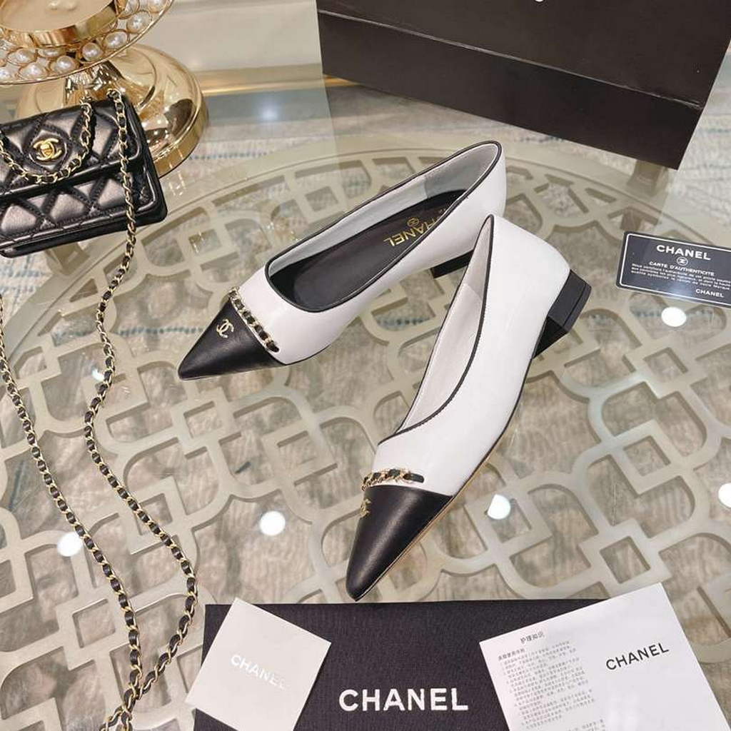Chanel Women's Loafers Calfskin C90268 - 35 - View 1