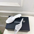 Chanel Women's Mesh openwork Shoes Heel Height 4.5cm C93327 - Euro 35=US 4 - View 1