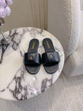 Chanel Women's New Flat Bottom Slippers Fashion Shoes C93444