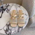 Chanel Women's New Mesh Slippers Fashion Shoes C93449 - Euro 35=US 4 - View 1