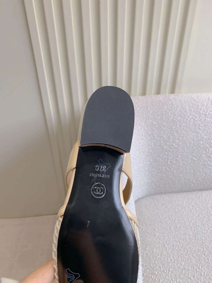 Chanel Women's New Mesh Slippers Fashion Shoes C93449 - Euro 35=US 4 - View 9