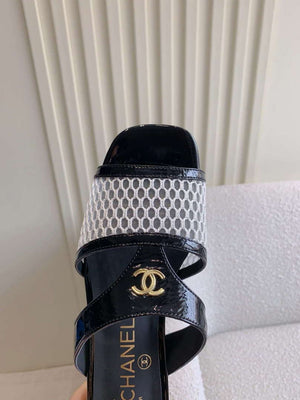 Chanel Women's New Mesh Slippers Fashion Shoes C93450 - Euro 35=US 4 - View 5