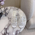 Chanel Women's New Transparent Slippers Fashion Shoes C93445 - Euro 35=US 4 - View 1