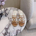 Chanel Women's New Transparent Slippers Fashion Shoes C93446 - Euro 35=US 4 - View 1