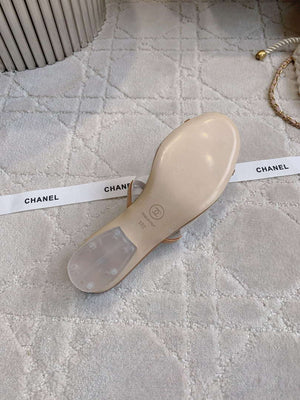 Chanel Women's New Transparent Slippers Fashion Shoes C93446 - Euro 35=US 4 - View 9