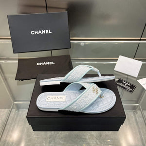 Chanel Women's Rhombus Slippers C91603 - 35 - View 5