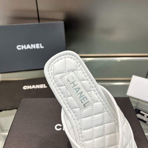 Chanel Women's Rhombus Slippers C91608 - 35 - View 5