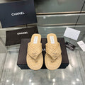 Chanel Women's Rhombus Slippers C91610
