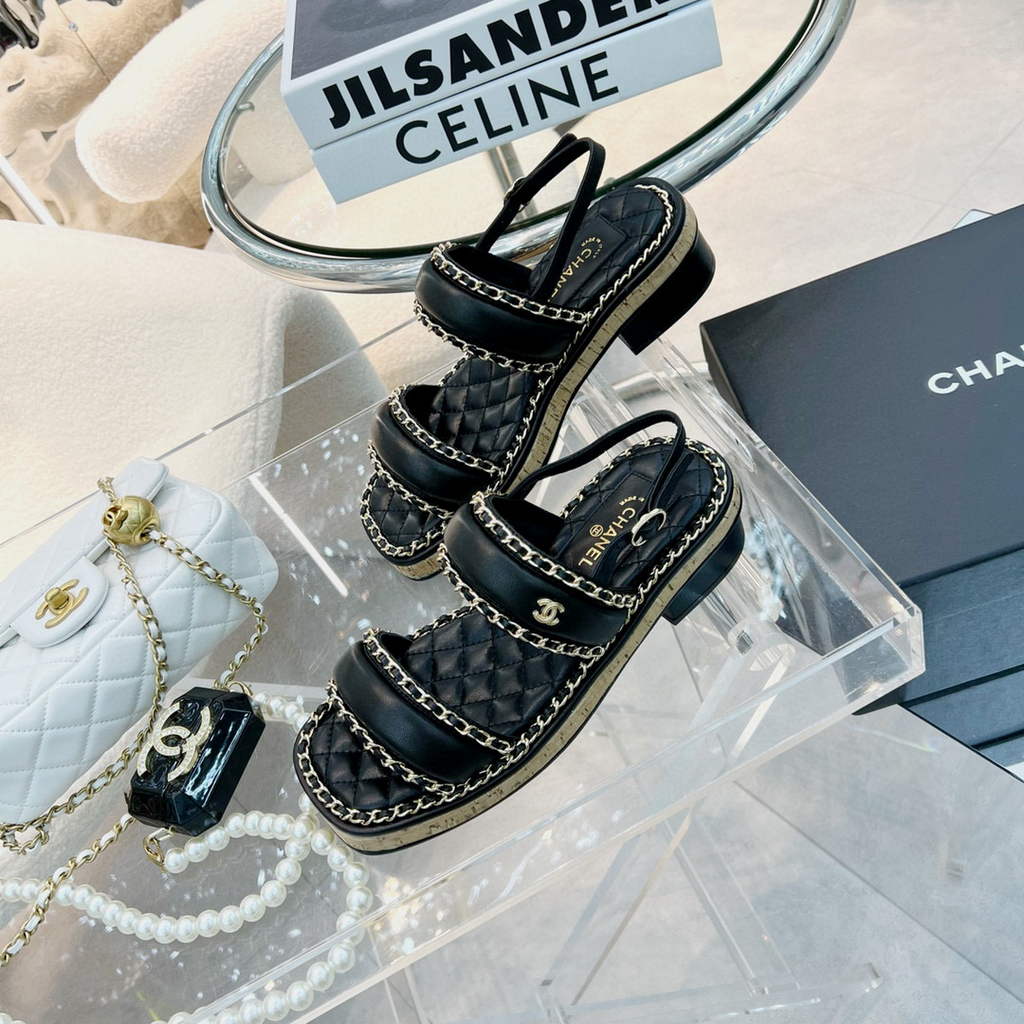 Chanel Women's Sandals Chanel Designer Slippers C90224