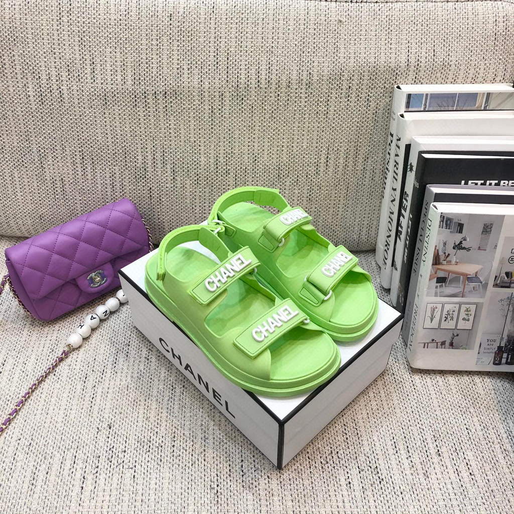 Chanel Women's Sandals Chanel Designer Slippers C90231 - 35 - View 1