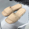Chanel Women's Sandals Chanel Slippers Lambskin C90134