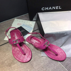 Chanel Women's Sandals Chanel Slippers Lambskin C90148 - 35 - View 5
