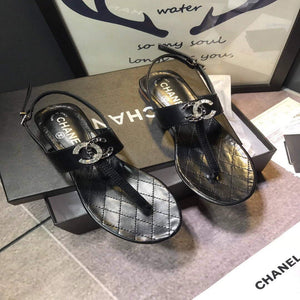 Chanel Women's Sandals Chanel Slippers Lambskin C90151 - 35 - View 5