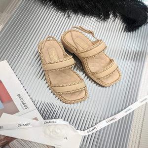 Chanel Women's Sandals Chanel Slippers Lambskin C90137 - 35 - View 5