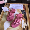 Chanel Women's Sandals Chanel Slippers Lambskin C90164