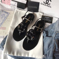 Chanel Women's Sandals Chanel Slippers Lambskin C90168