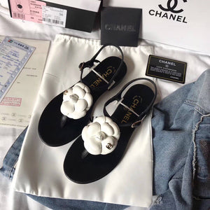Chanel Women's Sandals Chanel Slippers Lambskin C90169 - 35 - View 3