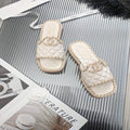 Chanel Women's Sandals Chanel Slippers Lambskin C90140