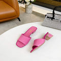 Chanel Women's Sandals Chanel Slippers Shoes Lambskin C90123