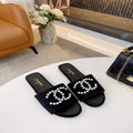 Chanel Women's Sandals Designer Chanel Slippers C90128