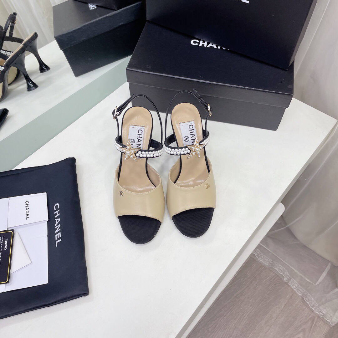 Chanel Women's Sandals Designer Chanel Shoes C90130 - 35 - View 1