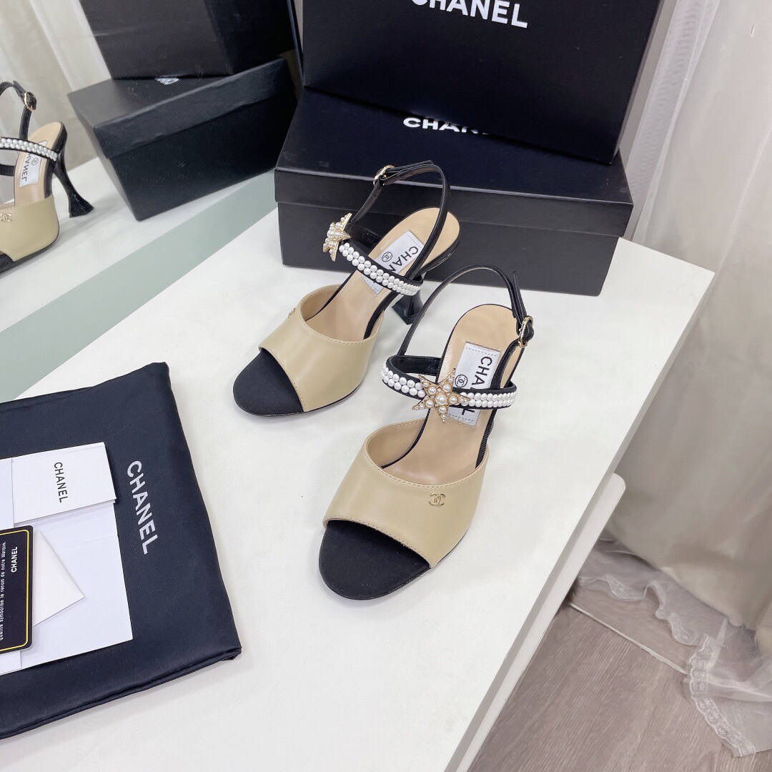 Chanel Women's Sandals Designer Chanel Shoes C90130