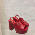 Chanel Women's Sandals Fashion Shoes C93235 - Euro 35=US 4 - View 1