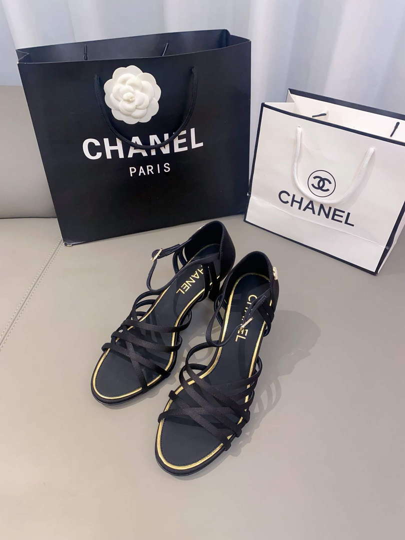 Chanel Women's Sandals Fashion Shoes C93257 - Euro 35=US 4 - View 1