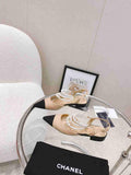 Chanel Women's Sandals Slingbacks Goatskin C90254