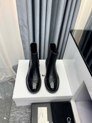 Chanel Women's Shoes Ankle Boots 189725 - 35 - View 1