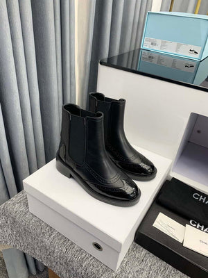 Chanel Women's Shoes Ankle Boots 189725 - 35 - View 6