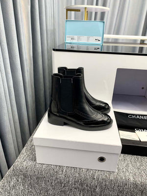 Chanel Women's Shoes Ankle Boots 189725 - 35 - View 5