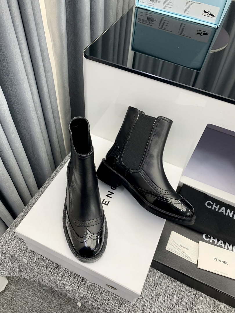 Chanel Women's Shoes Ankle Boots 189725 - 35 - View 7