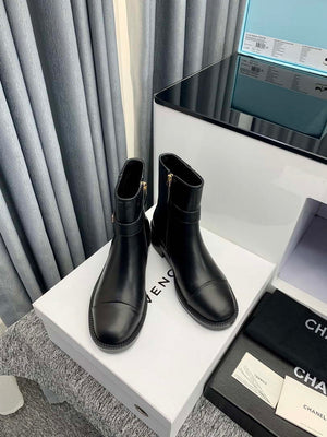 Chanel Women's Shoes Ankle Boots 189727 - 35 - View 6