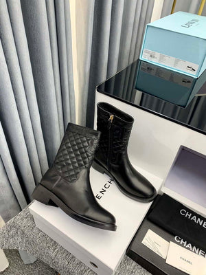 Chanel Women's Shoes Ankle Boots 189728 - 35 - View 9