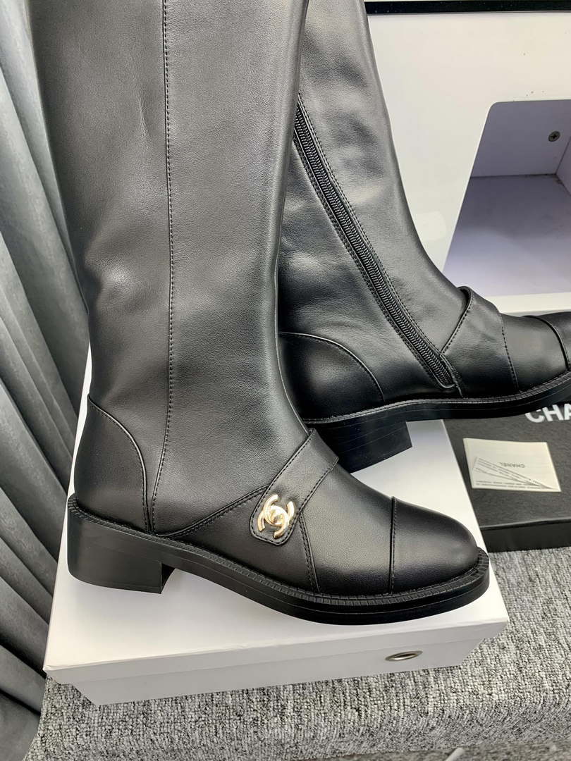 Chanel Women's Shoes Ankle Boots 189730