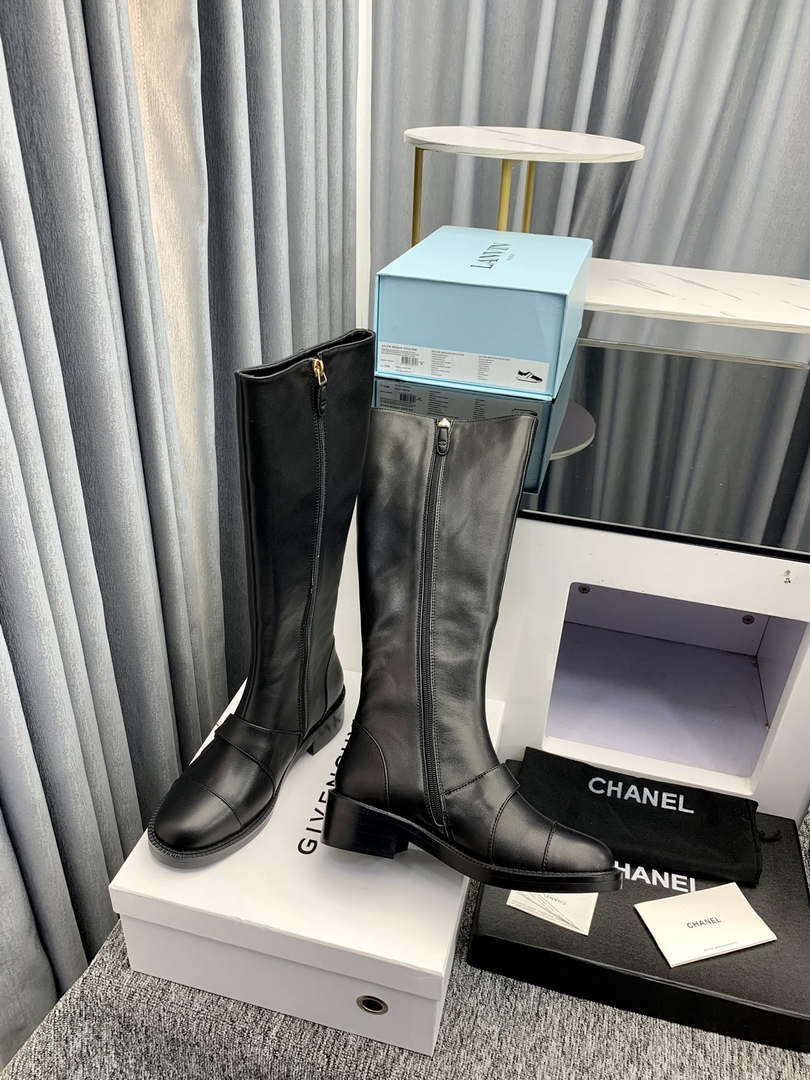 Chanel Women's Shoes Ankle Boots 189730