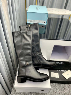 Chanel Women's Shoes Ankle Boots 189731 - 35 - View 2