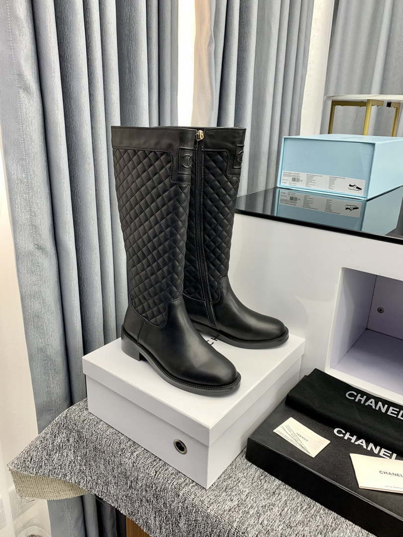 Chanel Women's Shoes Ankle Boots 189732