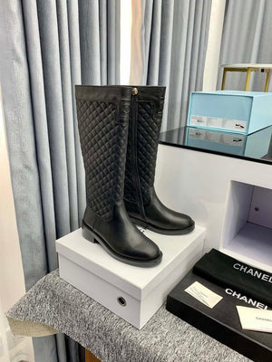 Chanel Women's Shoes Ankle Boots 189732 - 35 - View 1