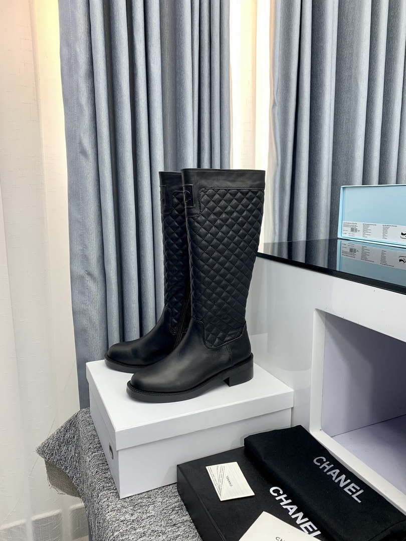Chanel Women's Shoes Ankle Boots 189732