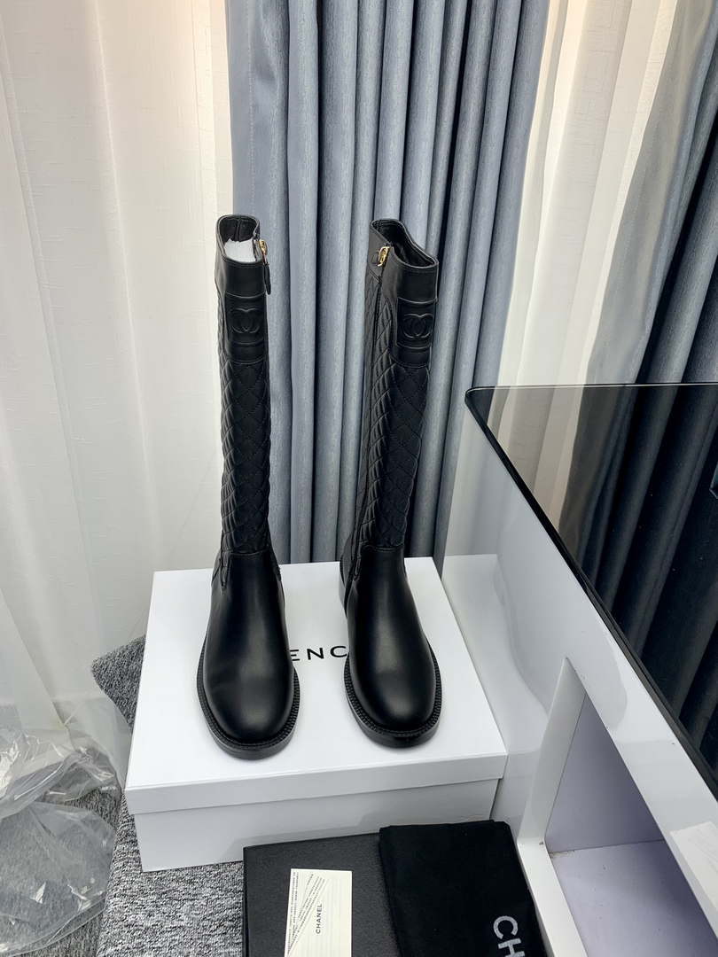 Chanel Women's Shoes Ankle Boots 189732