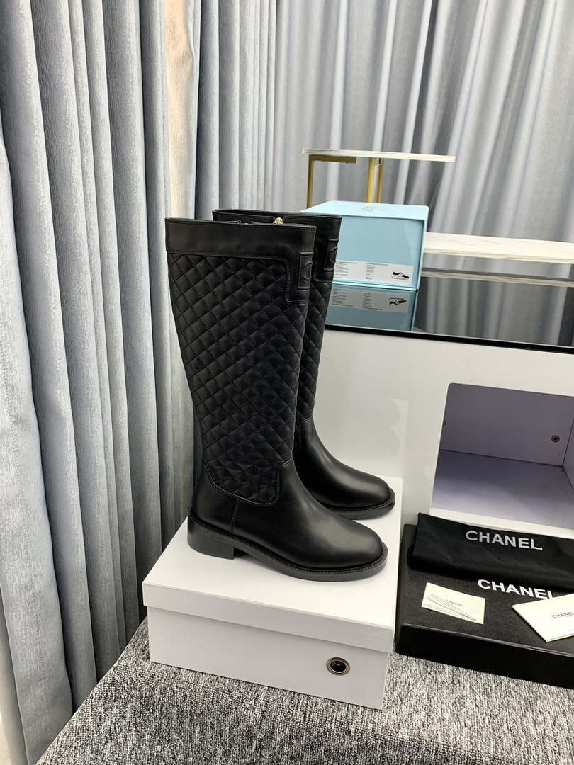 Chanel Women's Shoes Ankle Boots 189732