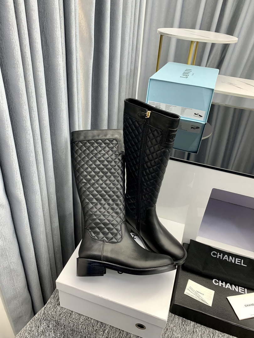 Chanel Women's Shoes Ankle Boots 189732