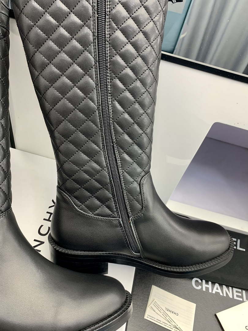 Chanel Women's Shoes Ankle Boots 189732