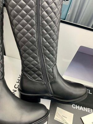 Chanel Women's Shoes Ankle Boots 189732 - 35 - View 3