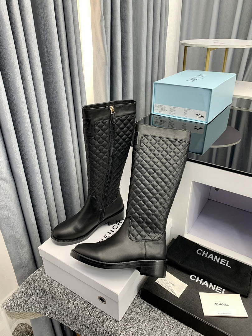 Chanel Women's Shoes Ankle Boots 189732