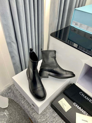 Chanel Women's Shoes Ankle Boots 189741 - 35 - View 4