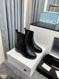 Chanel Women's Shoes Ankle Boots 189741